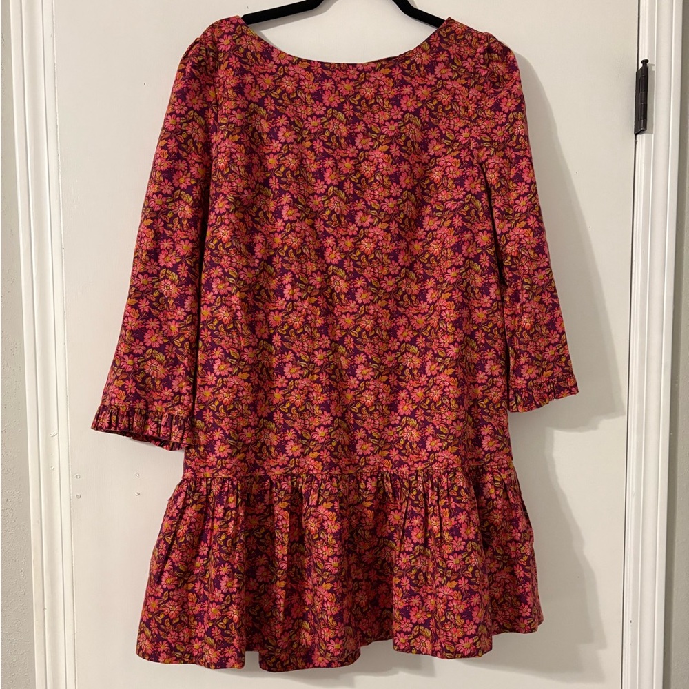 Free People The Avenue Floral Mini Dress